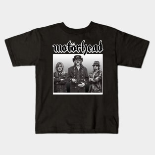 Motorhead Black White Kids T-Shirt
